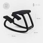 Ergonomic Kneeling Chair Rocking Knee Stool for Home