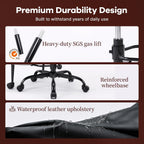 Ergonomic Kneeling Chair with Flip-Up Armrests 180KG