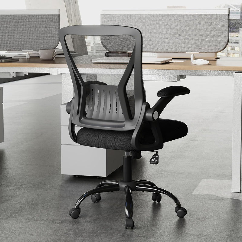 Ergonomic Mesh Office Chair Adjustable Armrests