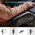 Ergonomic Mesh Office Chair Adjustable Lumbar High Back