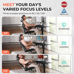 Ergonomic Mesh Office Chair Adjustable Lumbar High Back