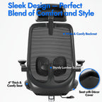 Ergonomic Mesh Office Chair Comfy with Adjustable Headrest