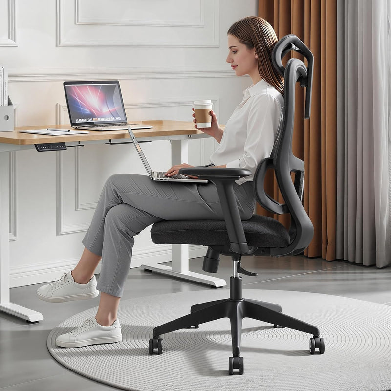 Ergonomic Mesh Office Chair Supported Computer Chairs