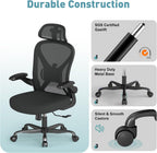 Ergonomic Mesh Office Chair with Adjustable Lumbar Support