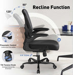 Ergonomic Mesh Office Chair with Adjustable Lumbar Support