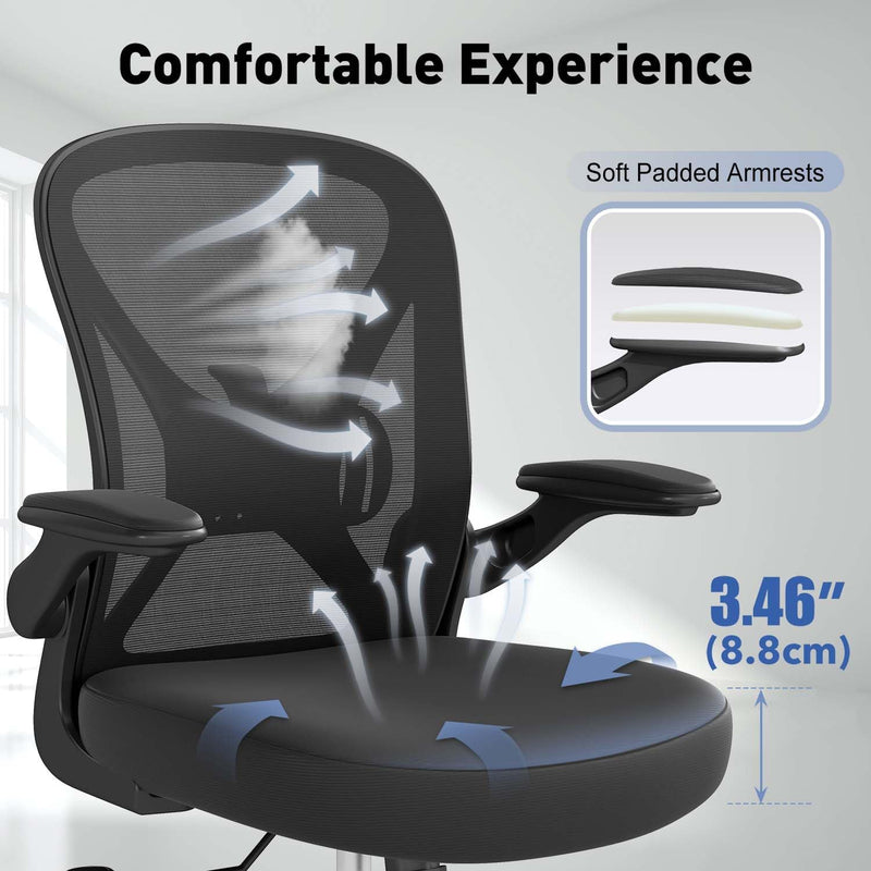 Ergonomic Mesh Office Chair with Adjustable Lumbar Support
