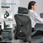 Ergonomic Mesh Office Chair with Adjustable Lumbar Support