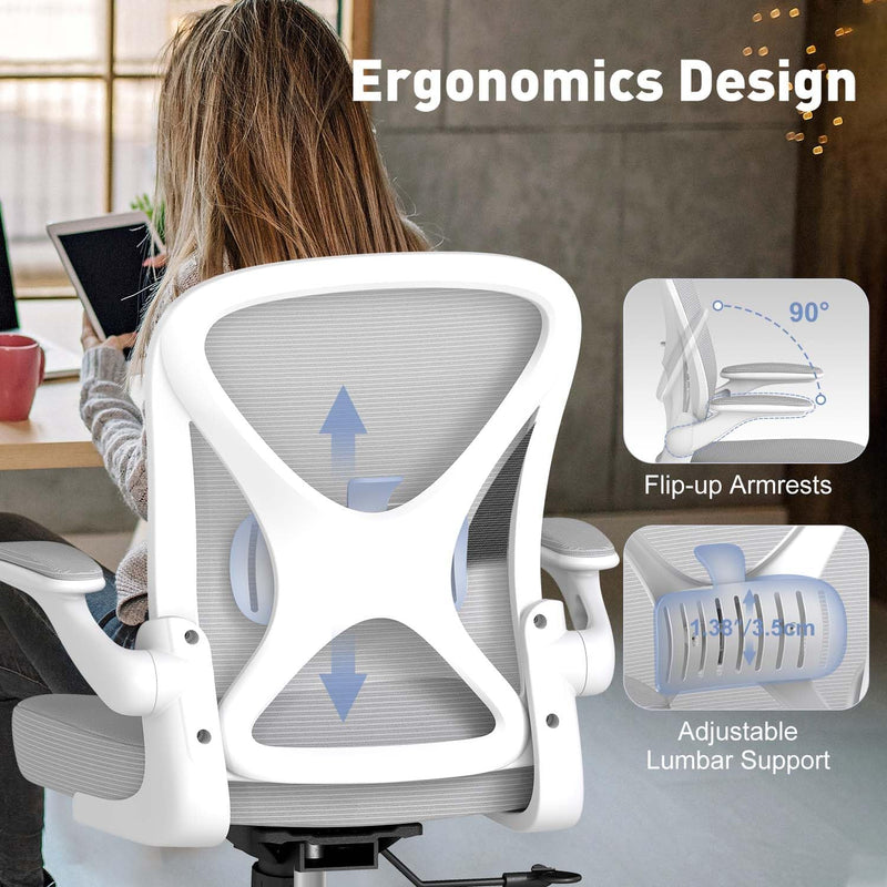 Ergonomic Mesh Office Chair with Adjustable Lumbar Support