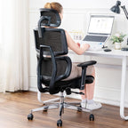Ergonomic Mesh Office Chair with Adjustable Seat Depth