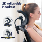 Ergonomic Mesh Office Chair with Adjustable Seat Depth