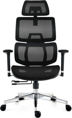 Ergonomic Mesh Office Chair with Adjustable Seat Depth