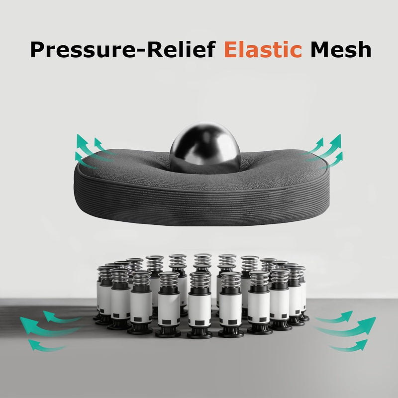 Ergonomic Mesh Office Chair with Flip-Up Armrests