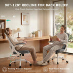 Ergonomic Mesh Office Chair with Flip-Up Armrests