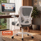 Ergonomic Mesh Office Chair with Flip-Up Armrests