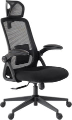 Ergonomic Office Chair 2d Flip-Up Armrests Small Spaces