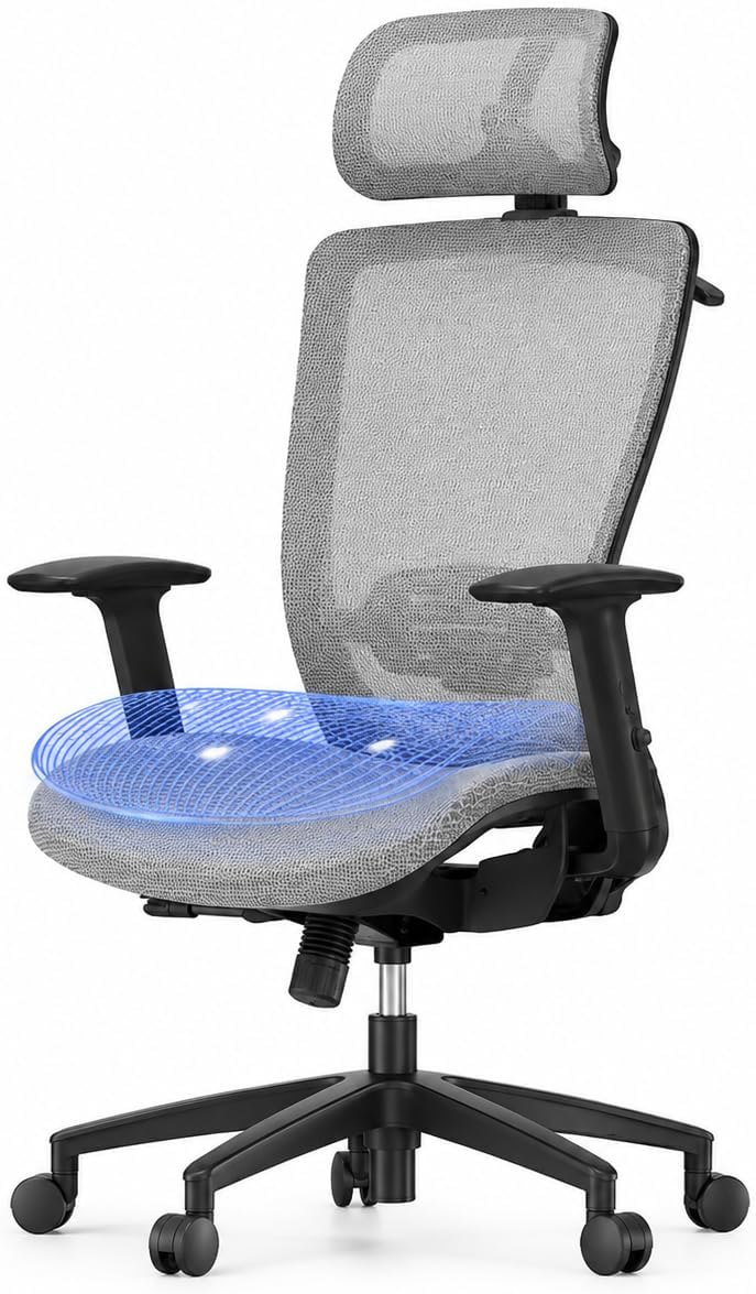 Ergonomic Office Chair 3d Armrests Desk with Adjustable