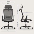 Ergonomic Office Chair 3d Armrests Desk with Adjustable