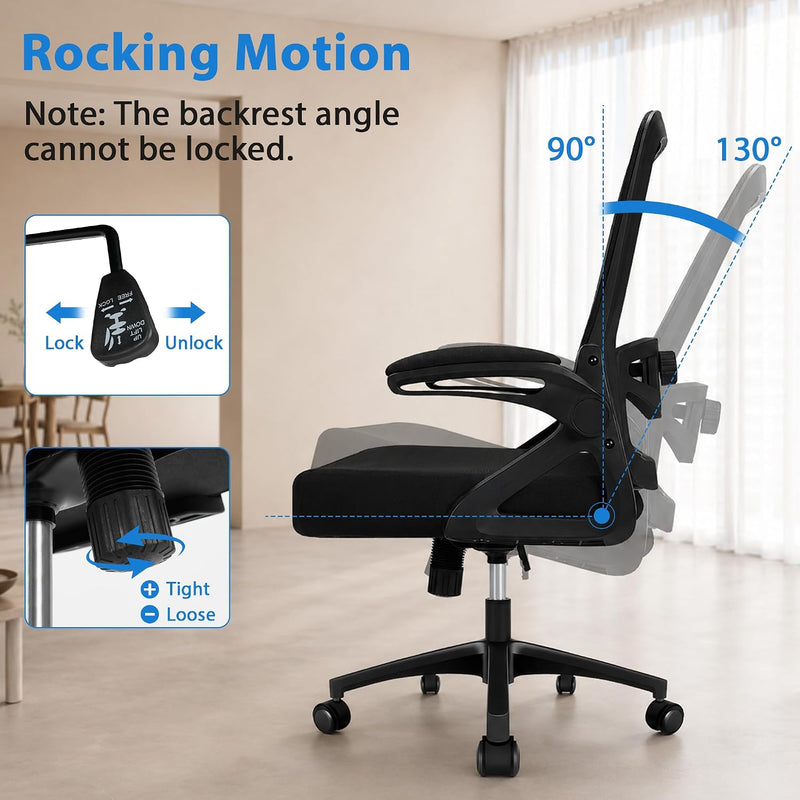 Ergonomic Office Chair 4d Lumbar Support Mesh Desk