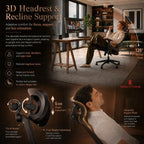 Ergonomic Office Chair Back Support and Long Hours