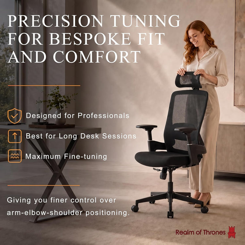 Ergonomic Office Chair Back Support and Long Hours