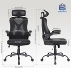 Ergonomic Office Chair Computer Desk with High Back