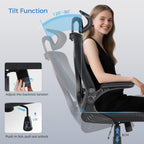 Ergonomic Office Chair Computer Desk with High Back