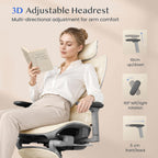 Ergonomic Office Chair Desk 3d Armrests Headrest 5d