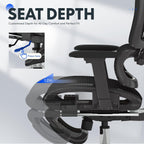 Ergonomic Office Chair Desk 3d Armrests Headrest 5d