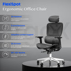 Ergonomic Office Chair Desk 3d Armrests Headrest 5d