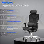 Ergonomic Office Chair Desk 3d Armrests Headrest 5d