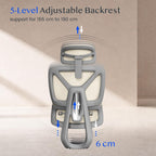 Ergonomic Office Chair Desk 3d Armrests Headrest 5d