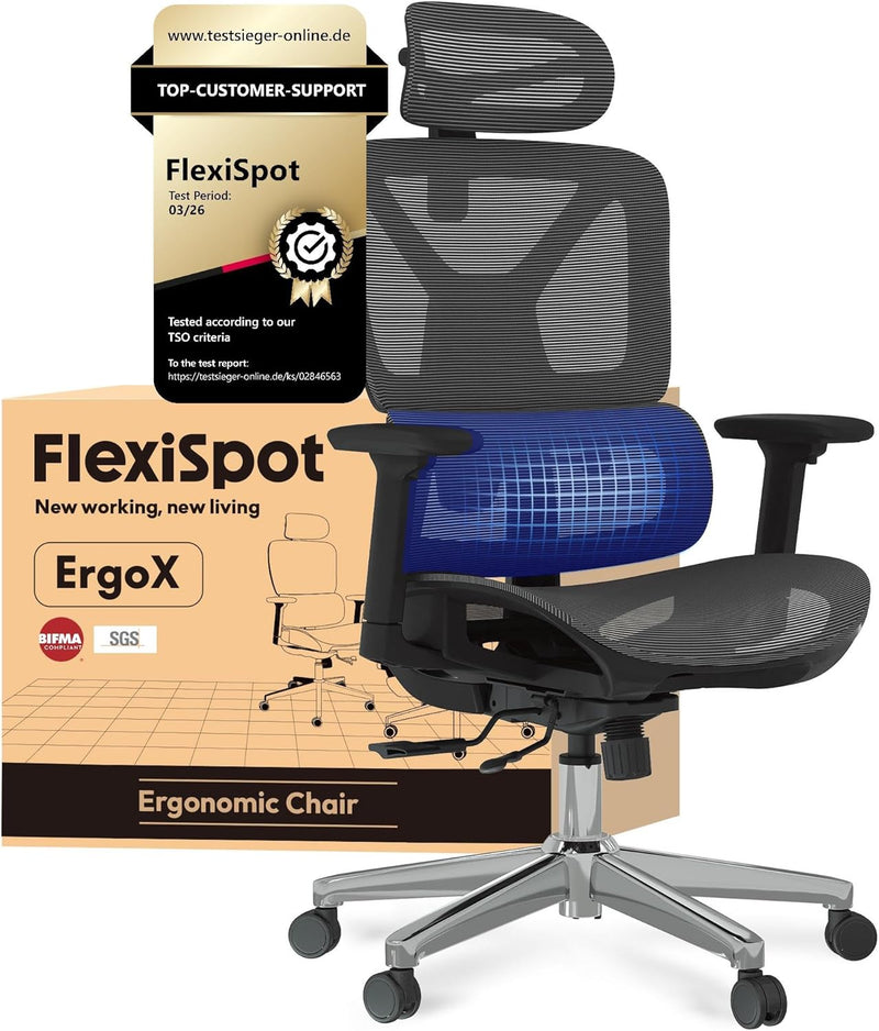 Ergonomic Office Chair Desk 3d Armrests Headrest 5d