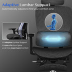 Ergonomic Office Chair Desk 3d Armrests Headrest 5d