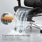 Ergonomic Office Chair Desk 3d Armrests Headrest 5d