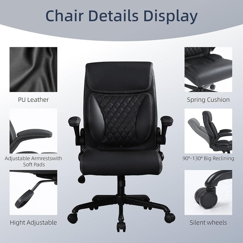 Ergonomic Office Chair Desk Executive for Home Comfy