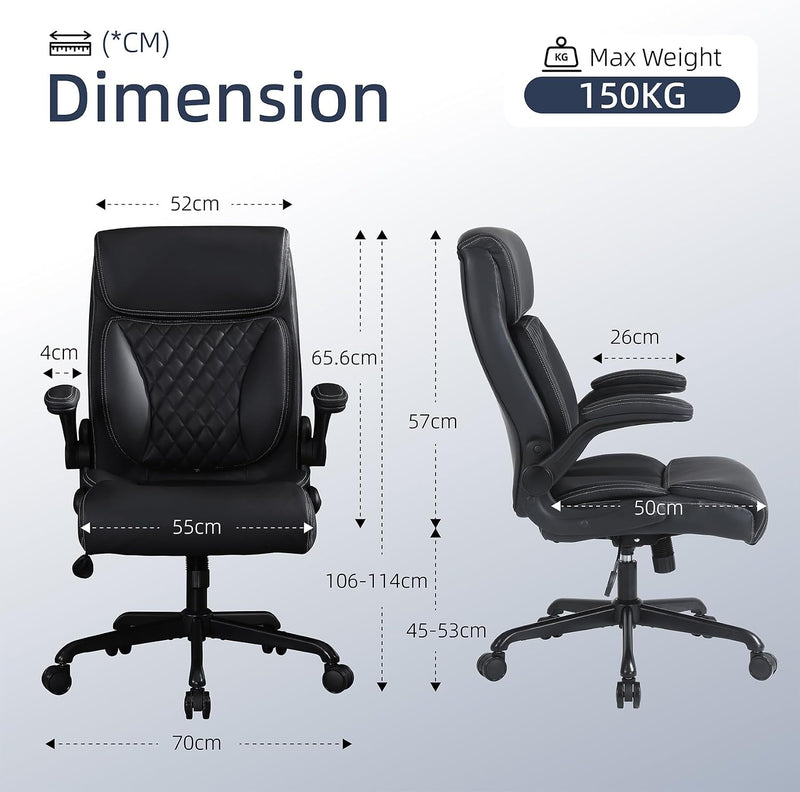 Ergonomic Office Chair Desk Executive for Home Comfy