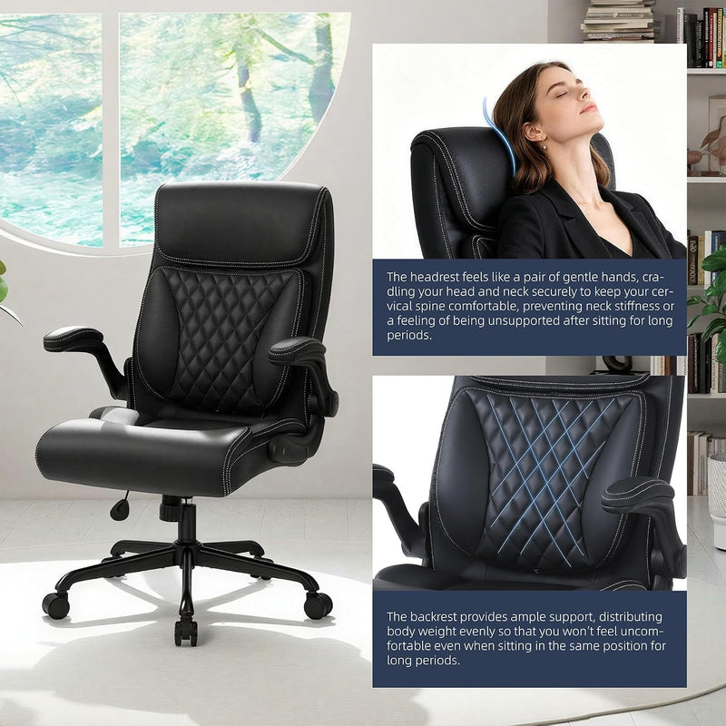 Ergonomic Office Chair Desk Executive for Home Comfy