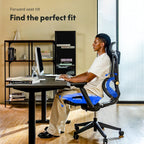 Ergonomic Office Chair Executive Mesh Desk with Height