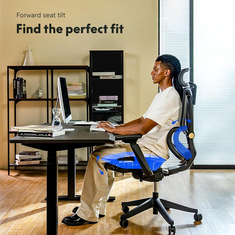 Ergonomic Office Chair Executive Mesh Desk with Height