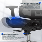 Ergonomic Office Chair Executive Mesh Desk with Height