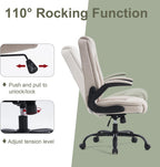 Ergonomic Office Chair Fabric Desk Chairs for Home