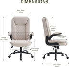 Ergonomic Office Chair Fabric Desk Chairs for Home