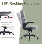 Ergonomic Office Chair Fabric Desk Chairs for Home