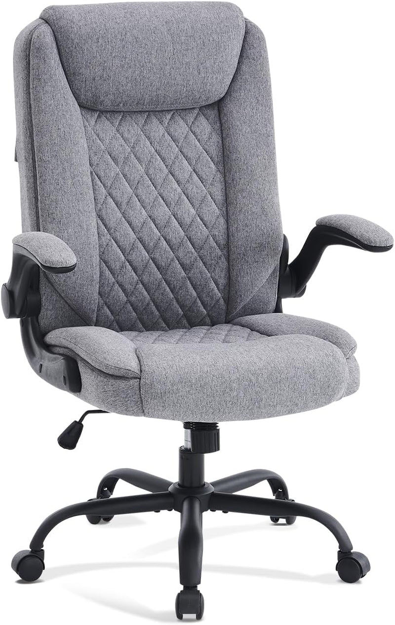 Ergonomic Office Chair Fabric Desk Chairs for Home