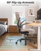 Ergonomic Office Chair Fabric Desk Chairs for Home