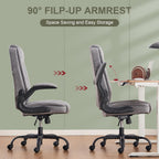 Ergonomic Office Chair Fabric Desk Chairs for Home