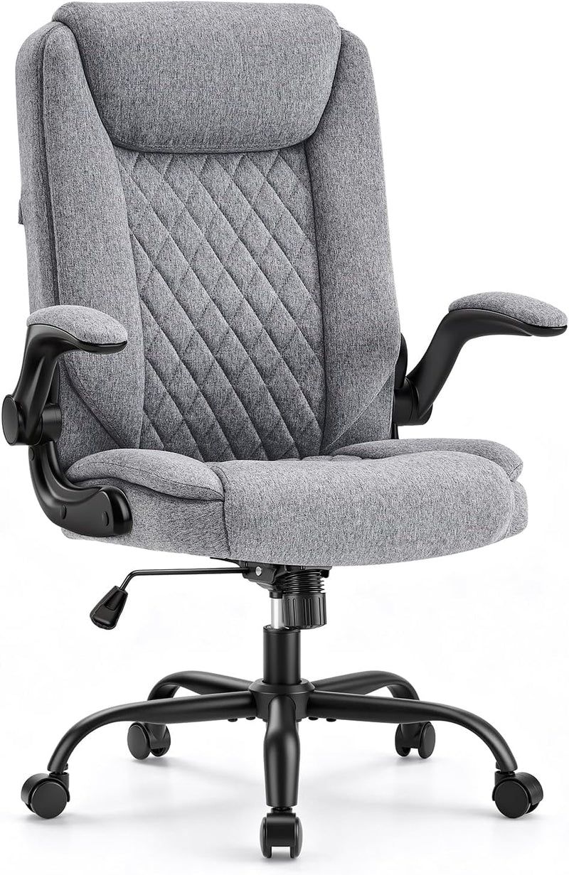 Ergonomic Office Chair Fabric Desk Chairs for Home