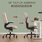 Ergonomic Office Chair Fabric Desk Chairs for Home