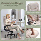 Ergonomic Office Chair Fabric Desk Chairs for Home