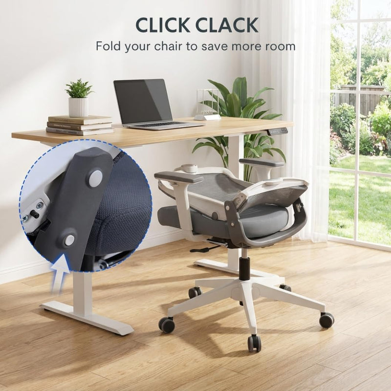 Ergonomic Office Chair Folding for Small Spaces